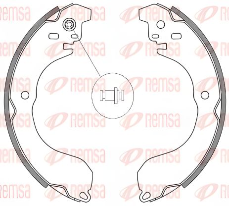 Комплект тормозных колодок для DODGE AVENGER, JEEP PATRIOT, CHRYSLER SEBRING, REMSA (426500) Комплект тормозных колодок для DODGE AVENGER, JEEP PATRIOT, CHRYSLER SEBRING, REMSA (426500)