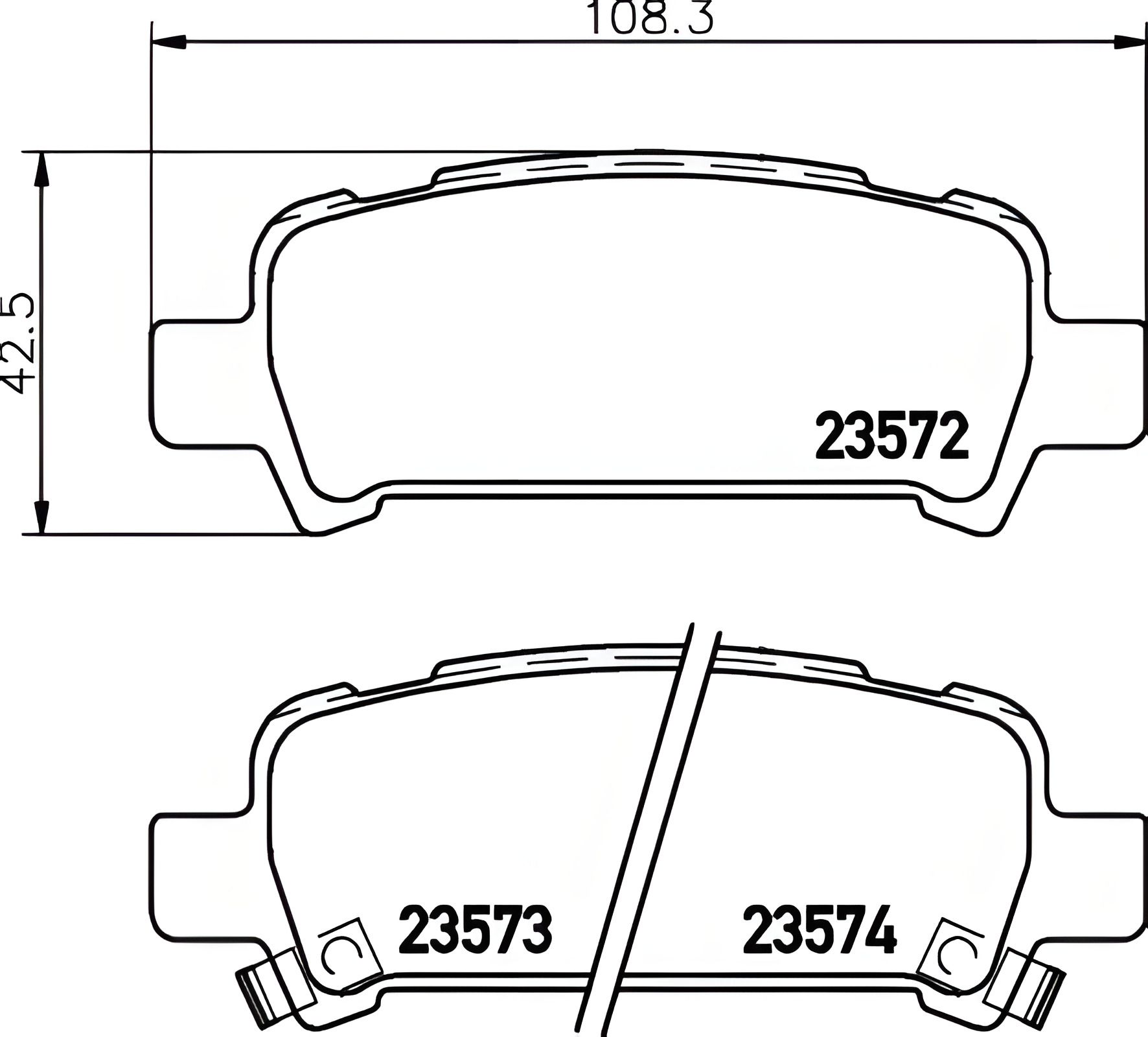 Тормозные колодки для SUBARU IMPREZA/BAJA/LEGACY, NISSHINBO NP7003 Тормозные колодки для SUBARU IMPREZA/BAJA/LEGACY, NISSHINBO NP7003