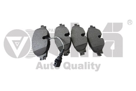 Комплект тормозных колодок SKODA OCTAVIA, SEAT LEON, AUDI A3, VIKA (66981408601)