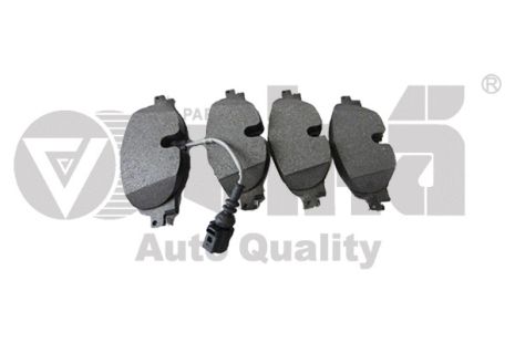 Комплект гальмівних колодок SKODA OCTAVIA, SEAT LEON, AUDI A3, VIKA (66981408601)