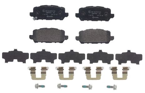 Комплект тормозных колодок ACURA (GAC), HONDA HR-V, HONDA VEZEL, BREMBO (P28090) Комплект тормозных колодок ACURA (GAC), HONDA HR-V, HONDA VEZEL, BREMBO (P28090)