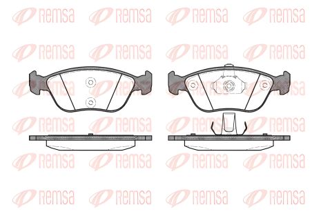 Набор тормозных колодок для VOLVO 850, VOLVO C70, VOLVO S70, REMSA (072200) Набор тормозных колодок для VOLVO 850, VOLVO C70, VOLVO S70, REMSA (072200)