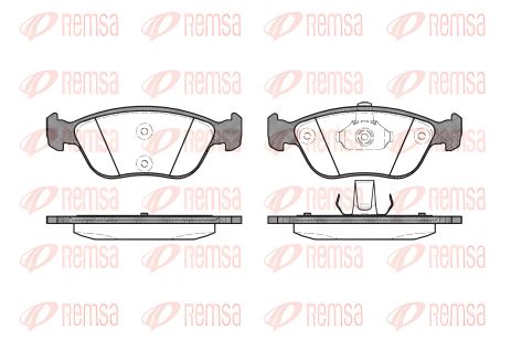 Набор тормозных колодок для VOLVO 850, VOLVO C70, VOLVO S70, REMSA (072200) Набор тормозных колодок для VOLVO 850, VOLVO C70, VOLVO S70, REMSA (072200)