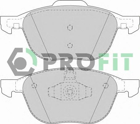 Комплект гальмівних колодок VOLVO C30, MAZDA 5, FORD GRAND, PROFIT (50001594)