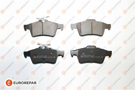 Гальмівні колодки комплект для VOLVO (CHANGAN), PEUGEOT 508, CITROËN C5, EUROREPAR (1617257980)