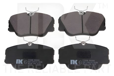 Гальмівних колодок комплект MB 124, MB E-CLASS, MB 190, NK (223308)