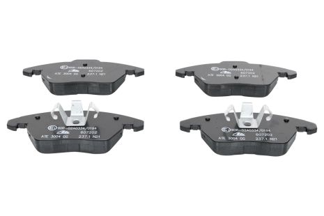Комплект гальмівних колодок PEUGEOT 208, PEUGEOT RCZ, PEUGEOT 3008, ATE (13046072022)