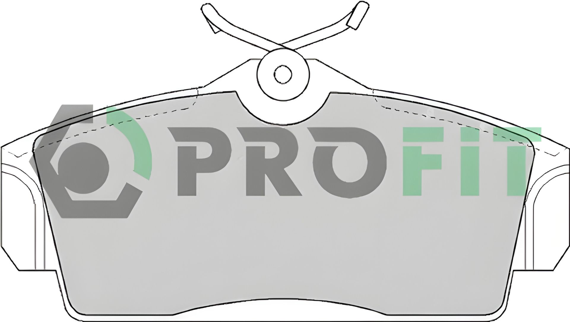 Комплект гальмівних колодок PROFIT для NISSAN ALMERA, NISSAN PRIMERA (50001096) Комплект гальмівних колодок PROFIT для NISSAN ALMERA, NISSAN PRIMERA (50001096)