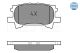 Комплект гальмівних колодок LEXUS RX, MEYLE (0252396715)