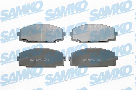 Набор тормозных колодок JINBEI HAISE, TOYOTA DYNA, TOYOTA HIACE, SAMKO (5SP577)
