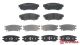 Комплект гальмівних колодок TOYOTA COROLLA, LEXUS RX, LEXUS ES, BREMBO (P83160)