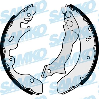 Комплект гальмівних колодок FORD MONDEO, SAMKO (87390)