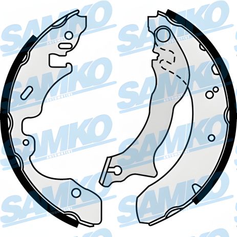 Комплект гальмівних колодок FORD MONDEO, SAMKO (87390) Комплект гальмівних колодок FORD MONDEO, SAMKO (87390)