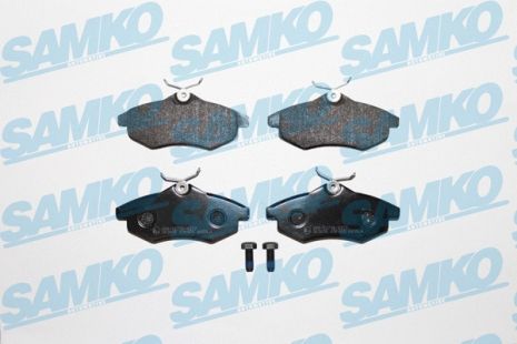 Комплект тормозных колодок CITROËN C2, CITROËN C3, SAMKO (5SP805)