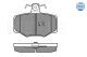 Комплект гальмівних колодок NISSAN ALMERA, NISSAN PRIMERA, MEYLE (0252154515)
