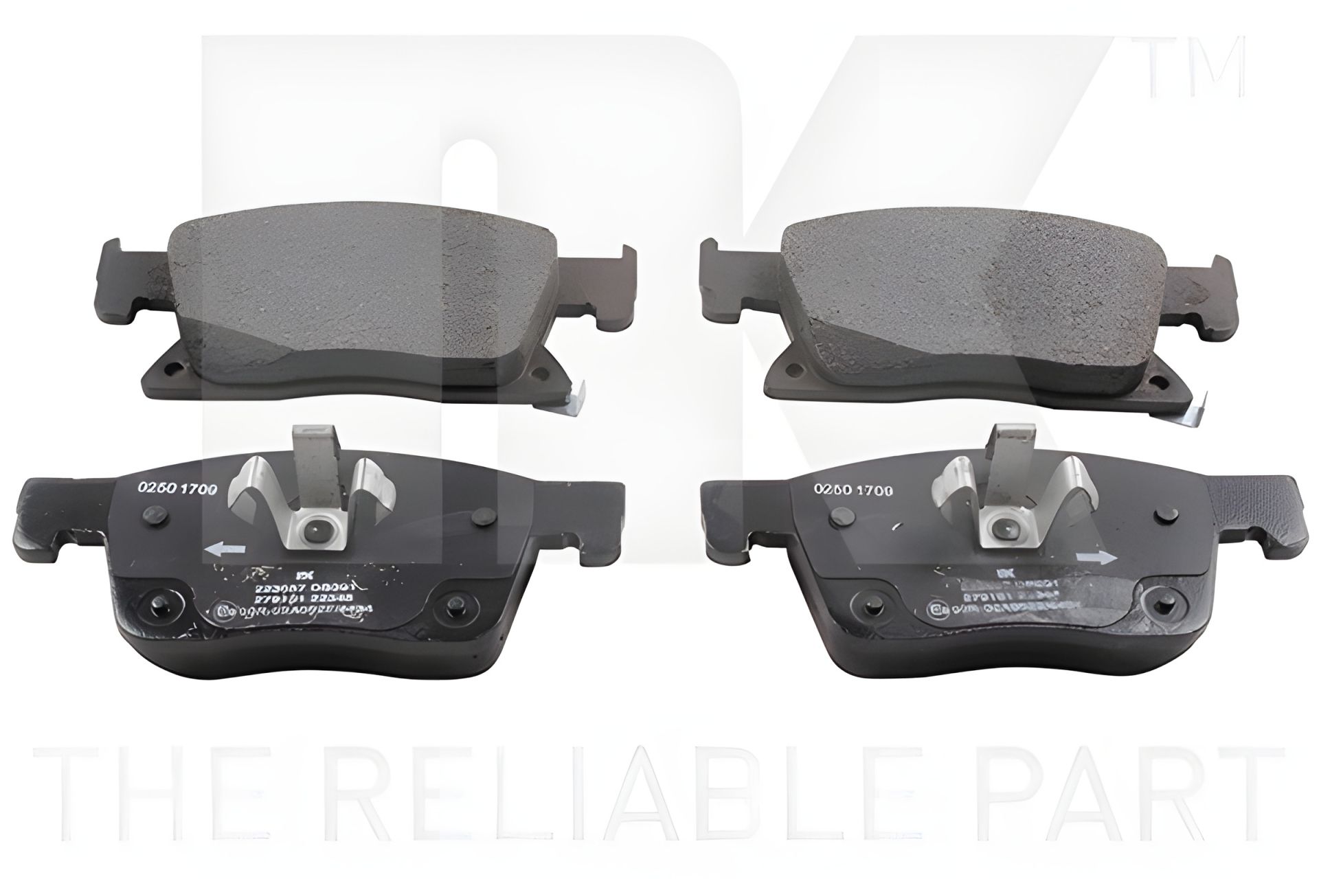 Комплект колодок для тормозов OPEL ASTRA, NK (223657) Комплект колодок для тормозов OPEL ASTRA, NK (223657)