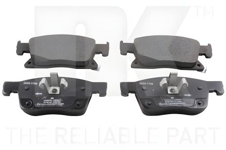 Комплект колодок для тормозов OPEL ASTRA, NK (223657) Комплект колодок для тормозов OPEL ASTRA, NK (223657)