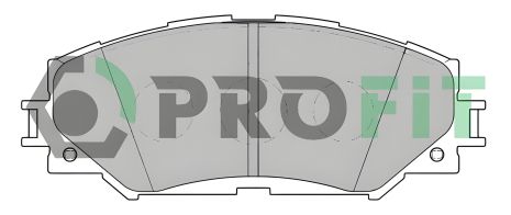 Тормозные колодки для SUBARU TREZIA, TOYOTA VERSO, TOYOTA COROLLA, PROFIT (50002012)