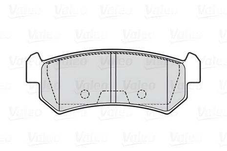 Гальмівних колодок комплект CHEVROLET LACETTI, DAEWOO NUBIRA, DAEWOO LACETTI, VALEO (301874) Гальмівних колодок комплект CHEVROLET LACETTI, DAEWOO NUBIRA, DAEWOO LACETTI, VALEO (301874)