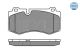 Комплект тормозных колодок MB S-CLASS, MB CLS, MB E-CLASS, MEYLE (0252396018)
