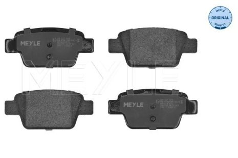 Комплект гальмівних колодок LANCIA DELTA, ALFA ROMEO, FIAT BRAVO, MEYLE (0252371415)