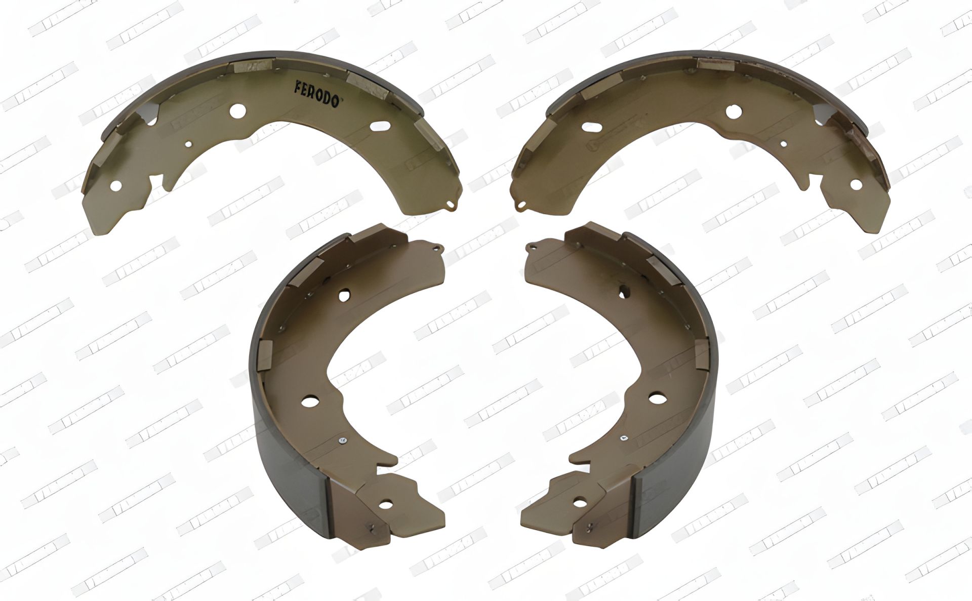 Комплект гальмівних колодок для FIAT FULLBACK, ISUZU D-MAX, SUBARU LEGACY, FERODO (FSB4052) Комплект гальмівних колодок для FIAT FULLBACK, ISUZU D-MAX, SUBARU LEGACY, FERODO (FSB4052)