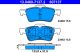 Комплект гальмівних колодок NISSAN PRIMERA, RENAULT MEGANE, RENAULT ESPACE, ATE (13046071372)