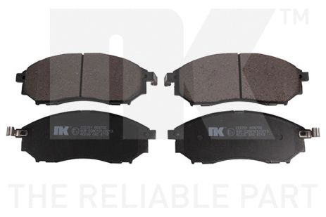 Комплект тормозных колодок RENAULT KOLEOS, INFINITI Q70, NISSAN QASHQAI, NK (222261)