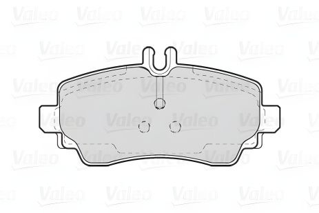 Тормозных колодок комплект MB A-CLASS, VALEO (301549)