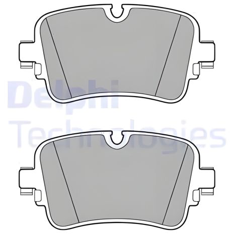 Гальмівні колодки комплект VW Touareg, Audi A7, Skoda Superb, Delphi (LP3274)