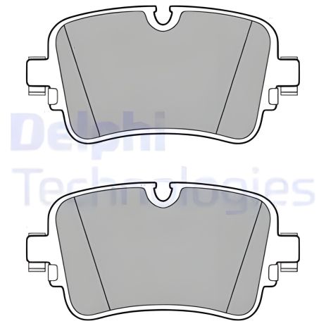 Комплект тормозных колодок для VW TOUAREG, AUDI A7, SKODA SUPERB, DELPHI (LP3274)