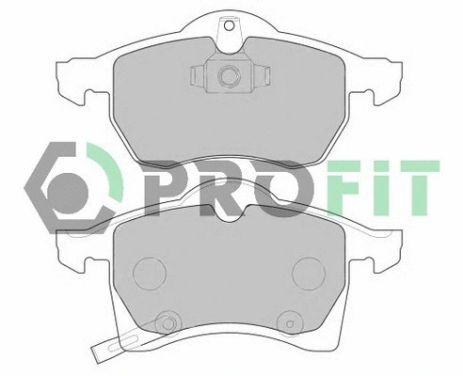 Комплект гальмівних колодок OPEL ASTRA, OPEL ZAFIRA, PROFIT (50001295)