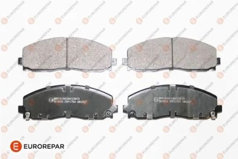 Комплект гальмівних колодок LANCIA VOYAGER, VW ROUTAN, FIAT FREEMONT, EUROREPAR (1681165780)
