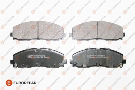Комплект тормозных колодок LANCIA VOYAGER, VW ROUTAN, FIAT FREEMONT, EUROREPAR (1681165780)