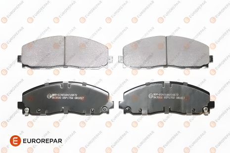 Комплект гальмівних колодок для VOYAGER, ROUTAN від EUROREPAR (1681165780) Комплект гальмівних колодок для VOYAGER, ROUTAN від EUROREPAR (1681165780)