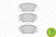 Комплект тормозных колодок CHEVROLET MALIBU, SAAB 9-5, OPEL INSIGNIA, FERODO (FDB4207)