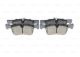 Комплект гальмівних колодок BMW 3, BMW 1, BMW 4, BOSCH (0986494689)