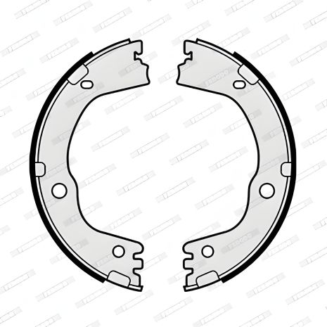 Гальмівні колодки стоянки для KIA SORENTO, HYUNDAI SANTA від FERODO (FSB4198) Гальмівні колодки стоянки для KIA SORENTO, HYUNDAI SANTA від FERODO (FSB4198)