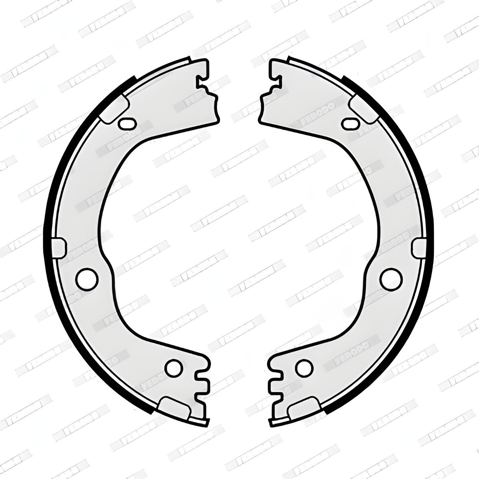 Гальмівні колодки стоянки для KIA SORENTO, HYUNDAI SANTA від FERODO (FSB4198) Гальмівні колодки стоянки для KIA SORENTO, HYUNDAI SANTA від FERODO (FSB4198)