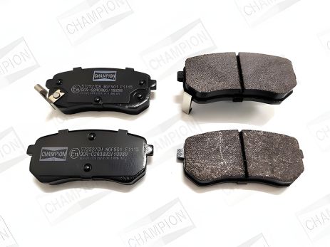 Комплект гальмівних колодок для HYUNDAI i10, KIA PICANTO, CHAMPION 572527CH