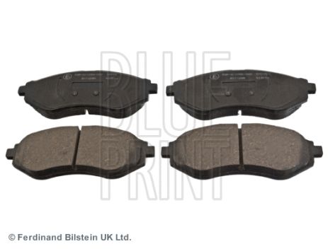 Комплект тормозных колодок CHEVROLET AVEO, PROTON SAVVY, DAEWOO KALOS, BLUE PRINT (ADG04257)