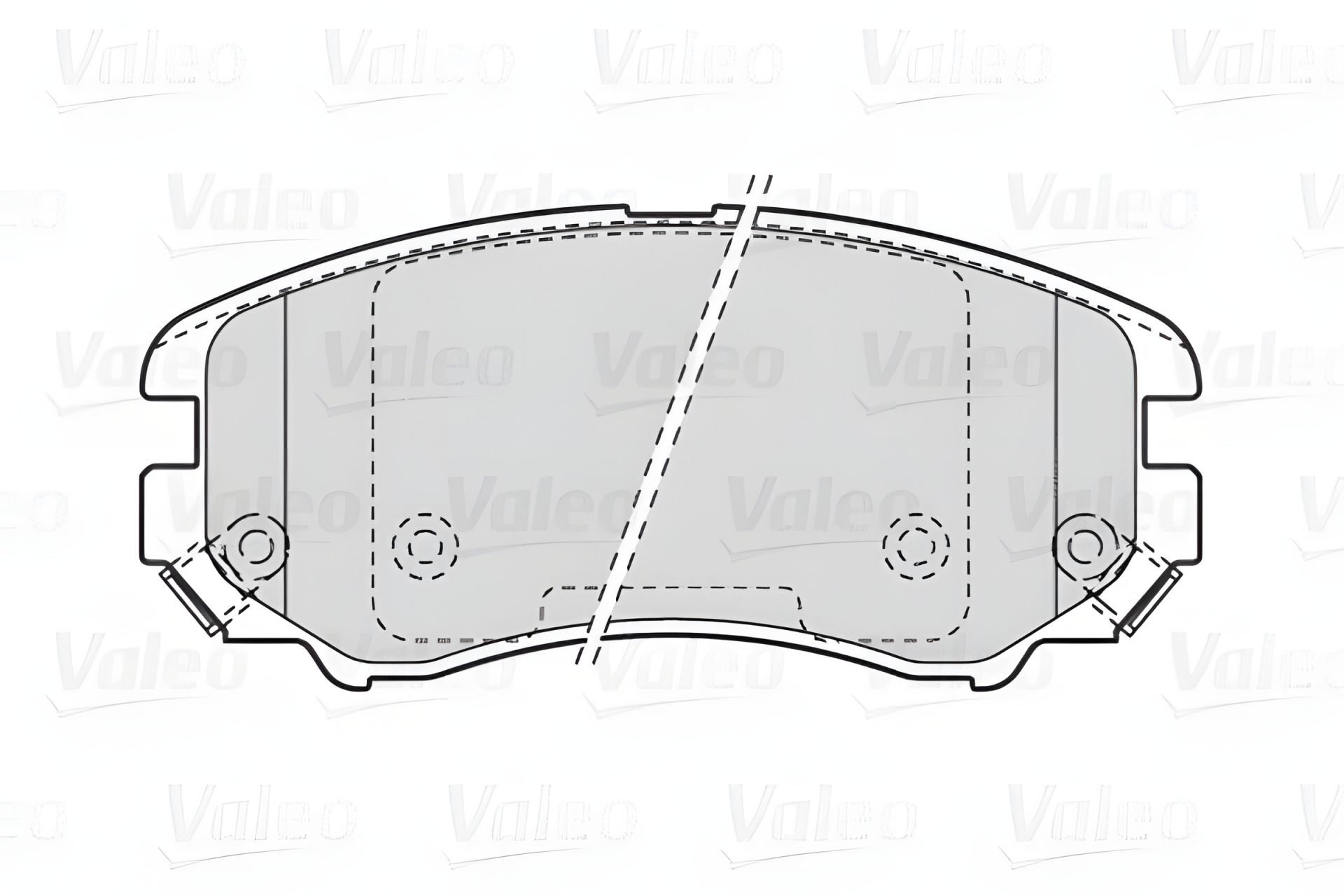 Комплект гальмівних колодок KIA SOUL, HYUNDAI ELANTRA, HYUNDAI SONATA, VALEO (301744) Комплект гальмівних колодок KIA SOUL, HYUNDAI ELANTRA, HYUNDAI SONATA, VALEO (301744)
