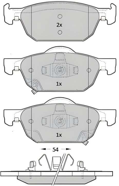 Тормозных колодок комплект для HONDA CIVIC, HONDA ACCORD, FREMAX (FBP1821) Тормозных колодок комплект для HONDA CIVIC, HONDA ACCORD, FREMAX (FBP1821)