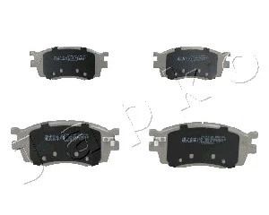 Комплект тормозных колодок HYUNDAI i20, KIA RIO, HYUNDAI ACCENT, JAPKO (50K12)