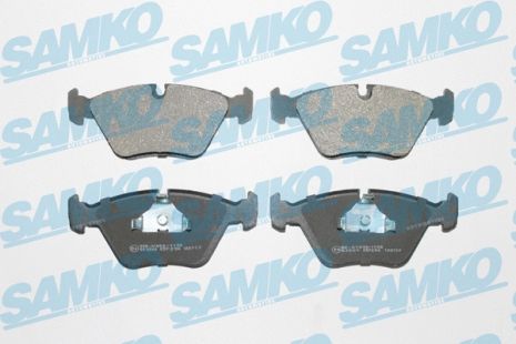 Комплект тормозных колодок BMW 3, BMW Z3, BMW 7, SAMKO (5SP296)