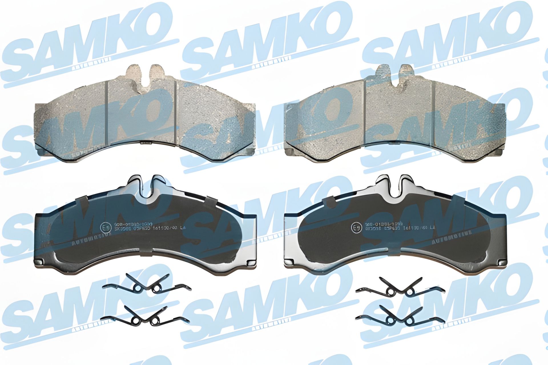 Гальмівних колодок комплект VW LT, MB SPRINTER, SAMKO (5SP633) Гальмівних колодок комплект VW LT, MB SPRINTER, SAMKO (5SP633)