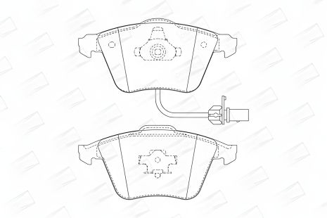 Гальмівних колодок комплект EXEO SEAT, A6 AUDI, A4 AUDI, CHAMPION (573196CH) Гальмівних колодок комплект EXEO SEAT, A6 AUDI, A4 AUDI, CHAMPION (573196CH)