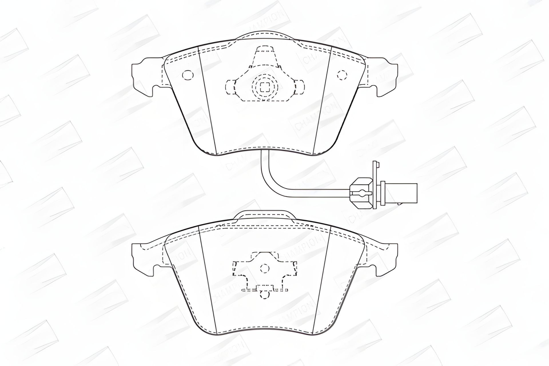 Гальмівних колодок комплект EXEO SEAT, A6 AUDI, A4 AUDI, CHAMPION (573196CH) Гальмівних колодок комплект EXEO SEAT, A6 AUDI, A4 AUDI, CHAMPION (573196CH)