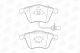 Комплект гальмівних колодок SEAT EXEO, AUDI A6, AUDI A4, CHAMPION (573196CH)