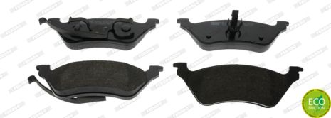 Комплект гальмівних колодок MERCURY GRAND, LINCOLN CONTINENTAL, DODGE CARAVAN, FERODO (FDB1475)